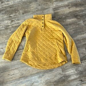 MARMOT 3/4 Button Up Quilted Pullover